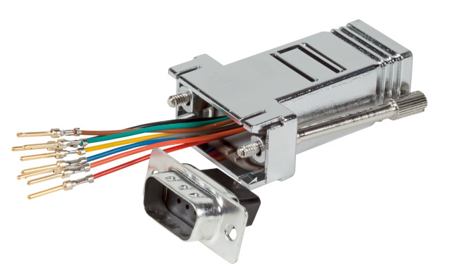 EFB Elektronik ETM23066 changeur de genre de cble D-Sub 09 RJ-45 Mtallique