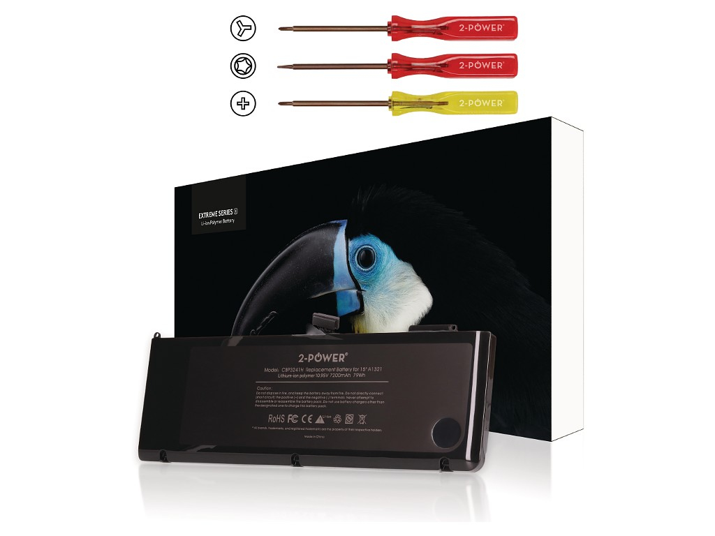 2-Power 10.95V 7200mAh 79Wh Li-Polymer Laptop Battery