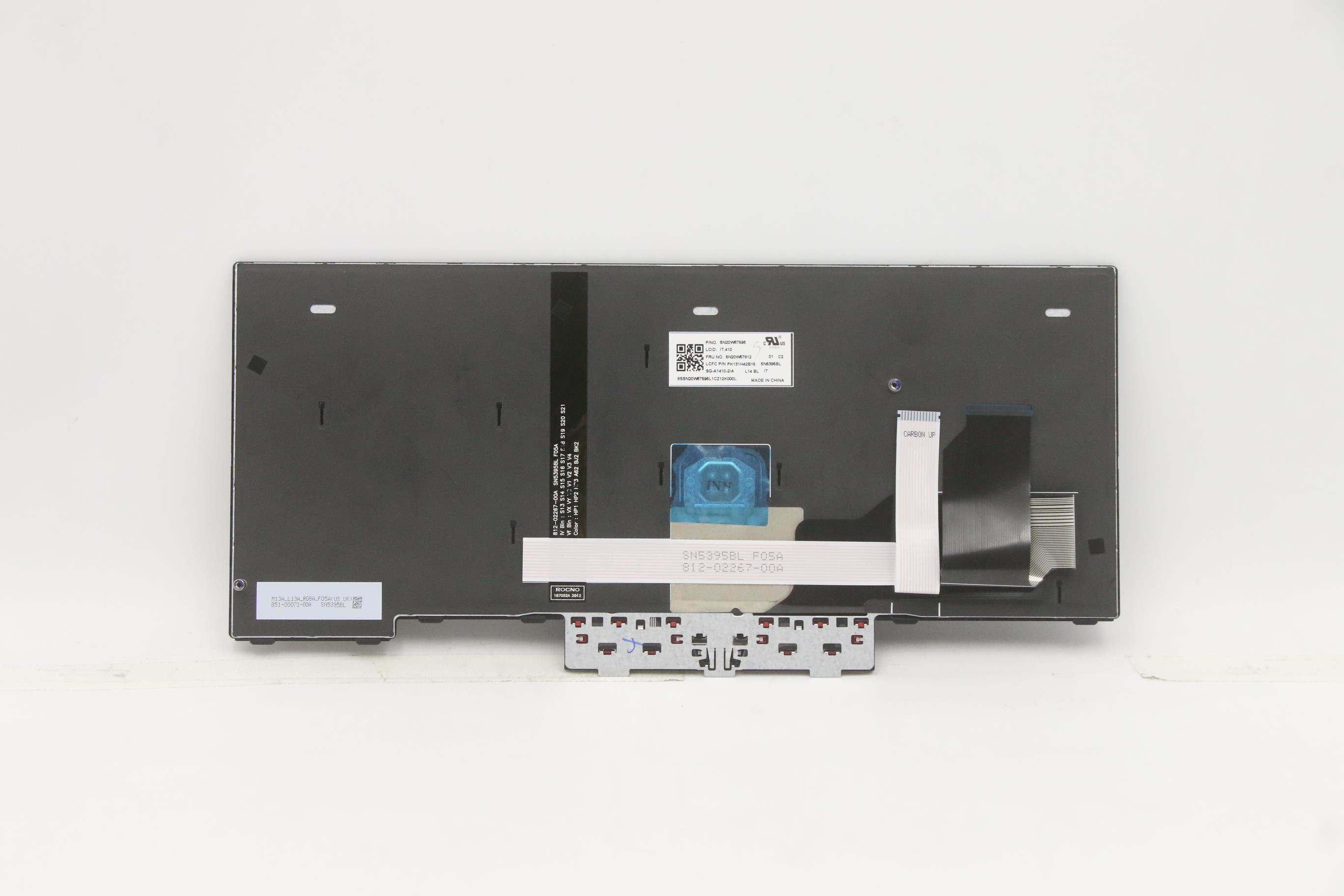 Lenovo 5N20W67812 - Tastatur - Italienisch - Lenovo - ThinkPad L14 Gen 2 (20X1 - 20X2)
