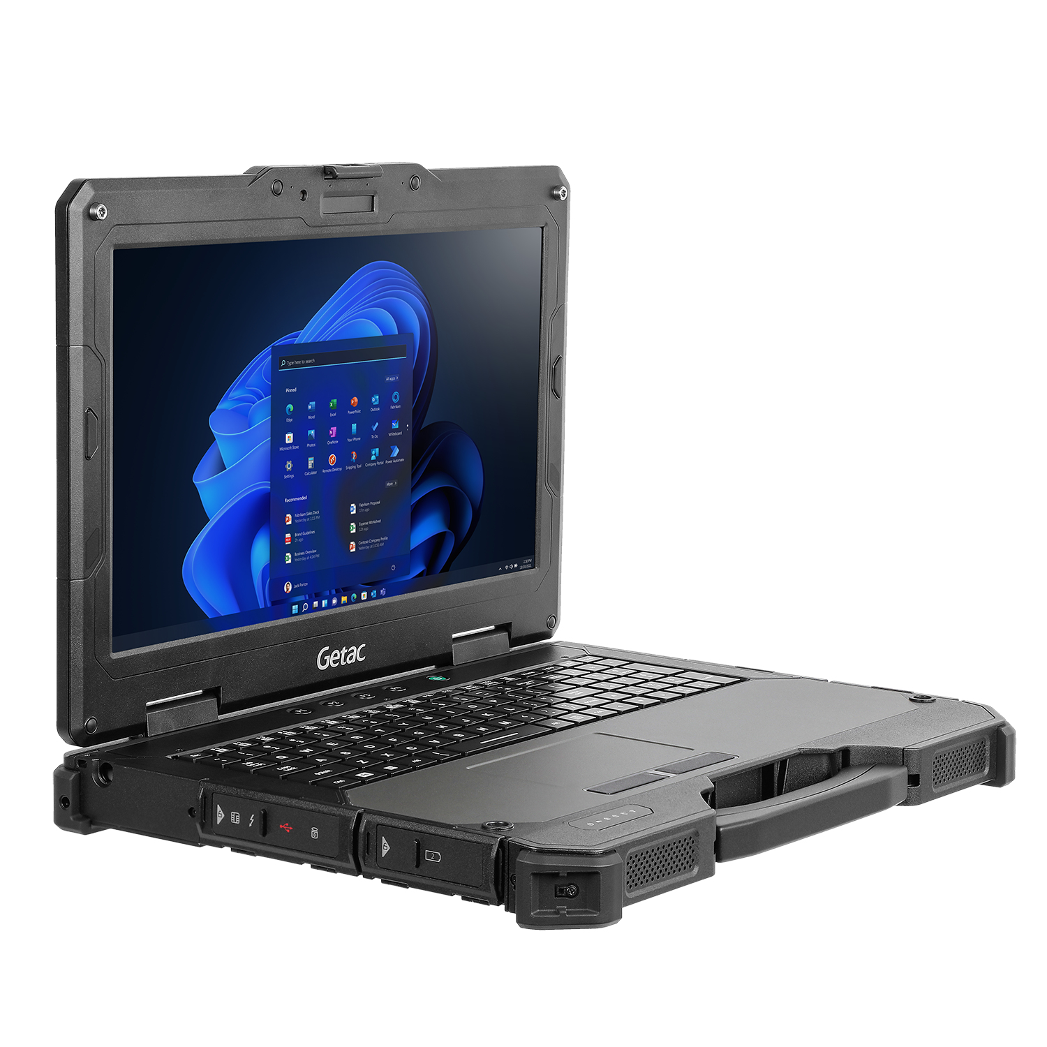 Getac X600 Intel� Xeon� W W-11865MRE Port�til 39,6 cm (15.6) Pantalla t�ctil Full HD 64 GB DDR4-SDRAM 2 TB SSD Wi-Fi 6E (802.11ax) Windows 11 Pro Negro N�rdico