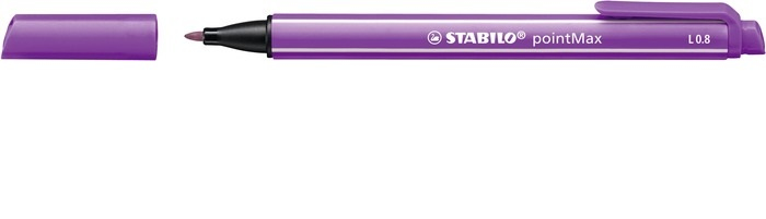 STABILO pointMax rotulador de punta fina Medio Lila 1 pieza(s)