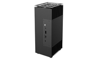 Akasa A-NUC52-M1B - Cube - PC - Schwarz - UCFF - Aluminium - HDD - Leistung