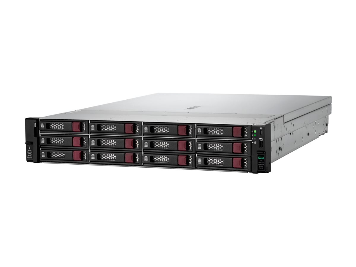 HPE ProLiant Compute DL340 Gen12 - Server - Rack-Montage - 2U - 1-Weg - 1 x Xeon 6505P / 2.2 GHz - RAM 64 GB - SATA/SAS/NVMe - Hot-Swap 6.4 cm (2.5)