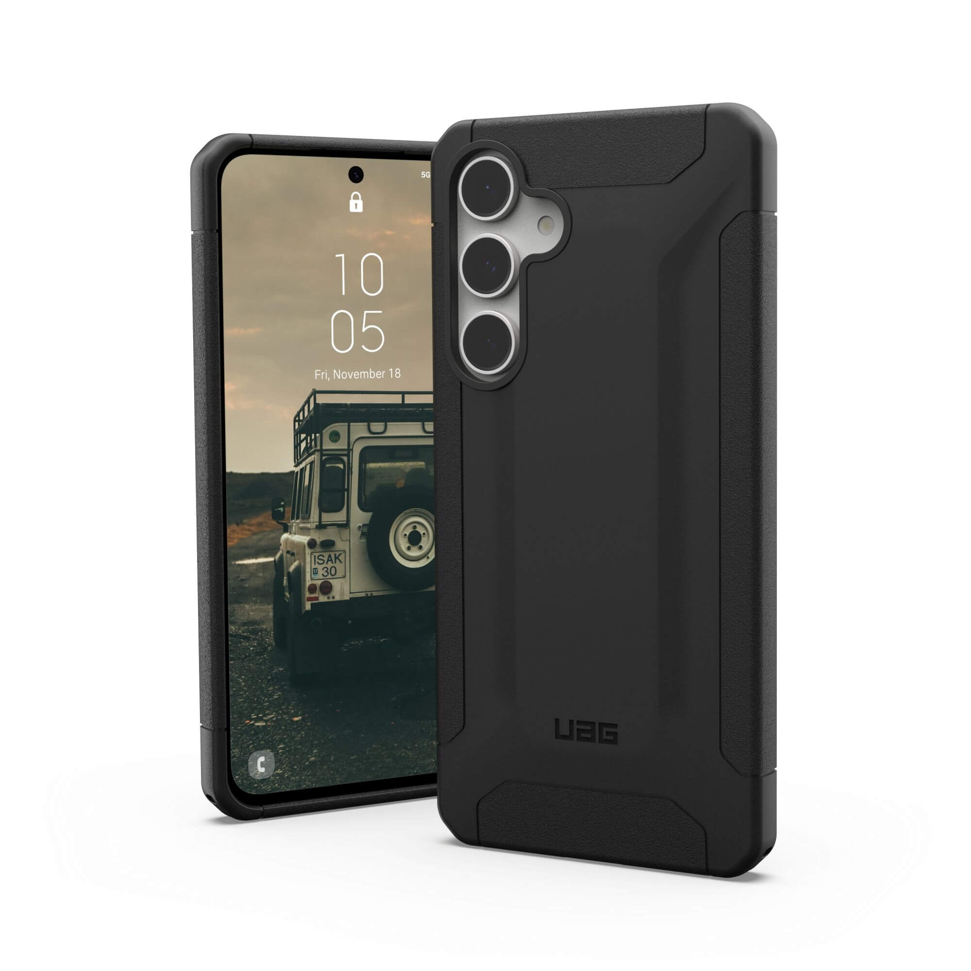 Urban Armor Gear Scout Case Samsung Galaxy S24 FE schwarz