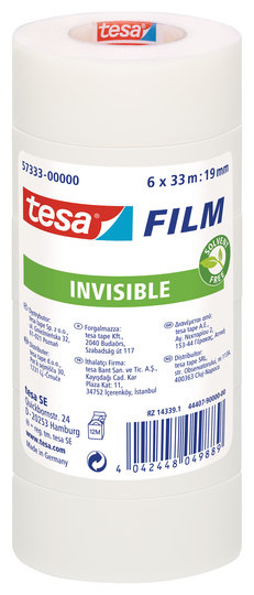 TESA 57333-00000-03 �tiquette et ruban adh�sif de fixation 33 m Adh�sif double-face