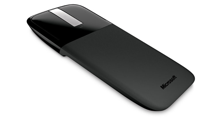 Microsoft Arc Touch Mouse - Maus - rechts- und linkshndig - optisch - 2 Tasten - kabellos - 2.4 GHz - kabelloser Empfnger (USB)