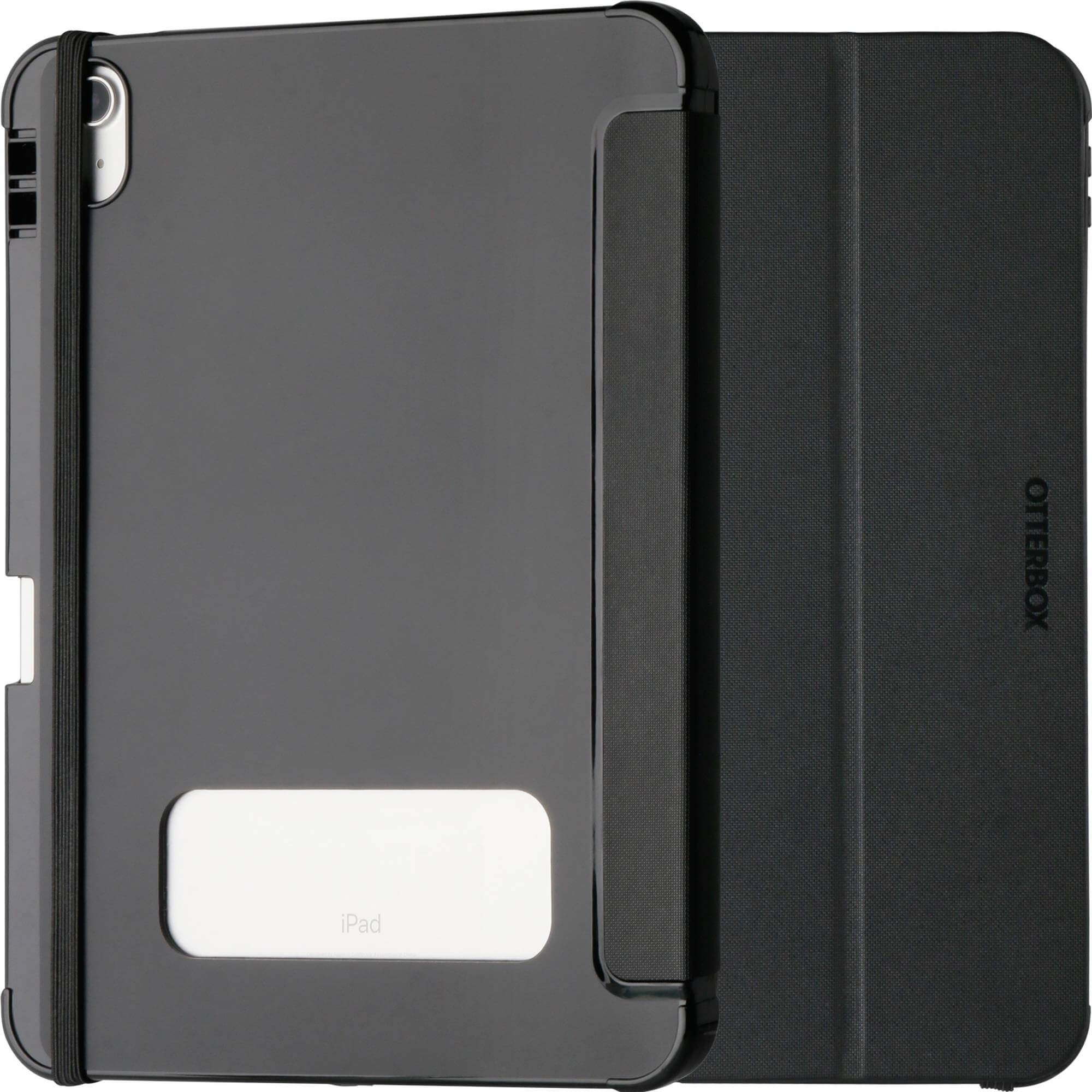 OtterBox React Series - Flip-Hlle fr Tablet - ultraslim - Schwarz - fr Apple 10.9-inch iPad (10. Generation)
