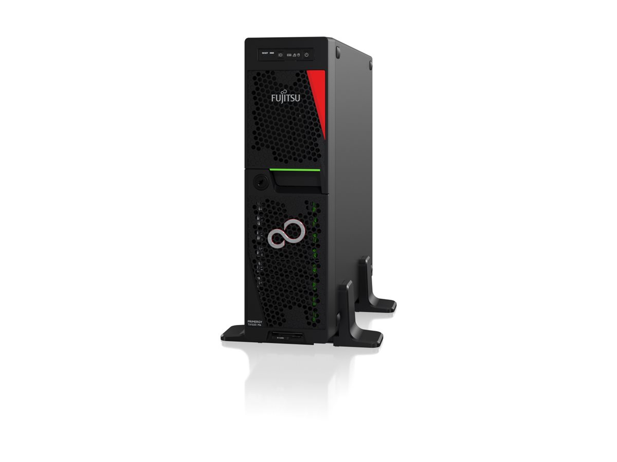 Fsas Technologies Fujitsu PRIMERGY TX1320 M6 - Server - UCFF - 1 x Xeon 6325P / 3.5 GHz - RAM 32 GB - SATA/SAS - Hot-Swap 6.4 cm (2.5)