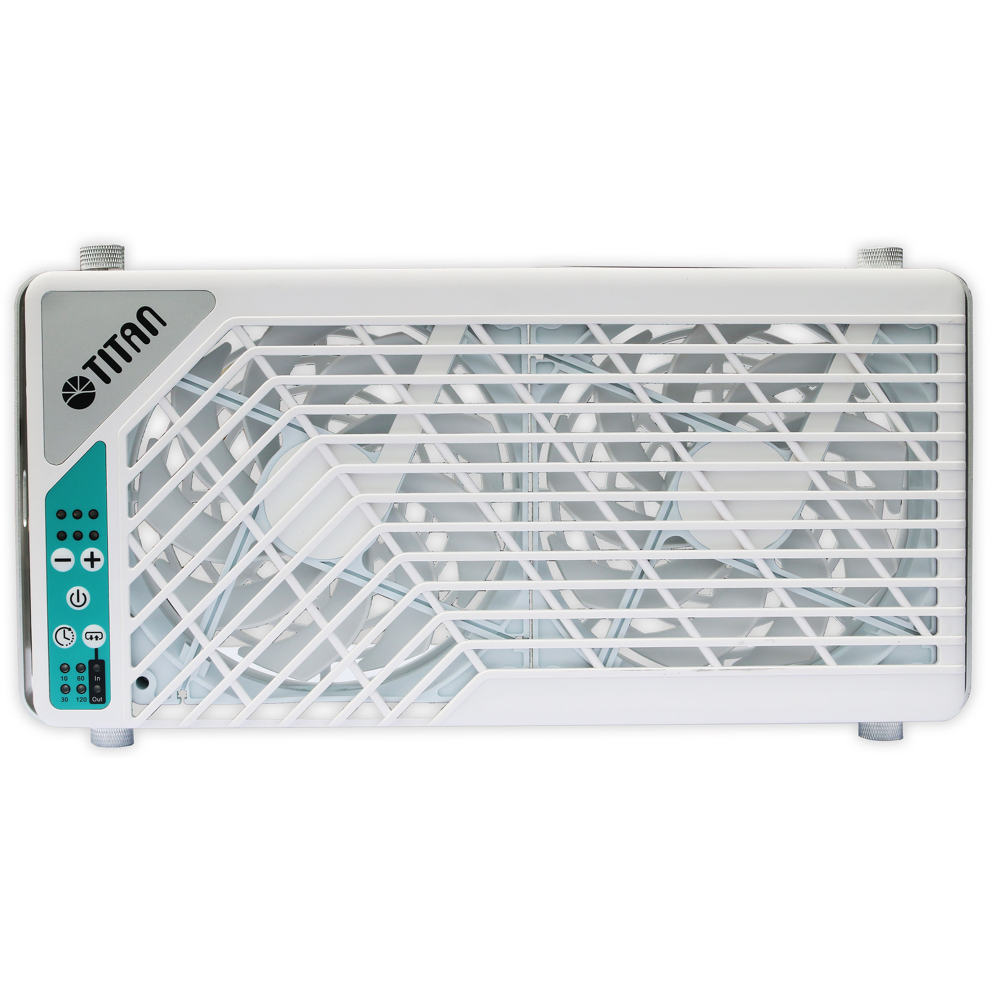 TITAN TTC-SC21/V4+ Fenster-Doppell�fter 2x140mm mit Fernbedienung f�r