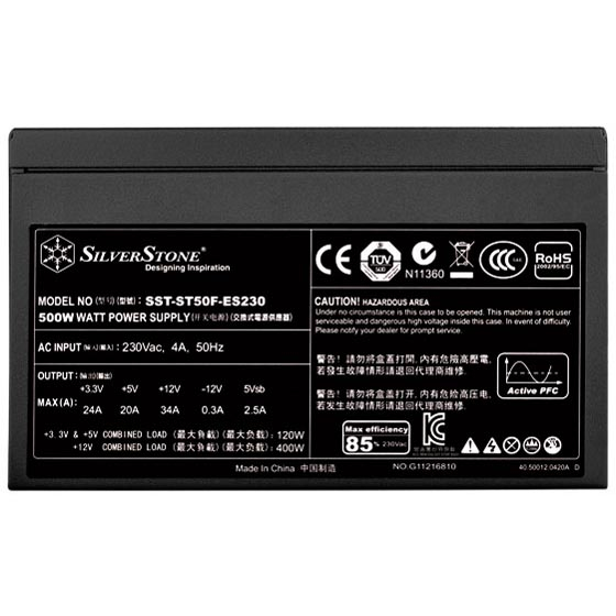 SilverStone Strider Essential Series ST50F-ES230 - Netzteil (intern)