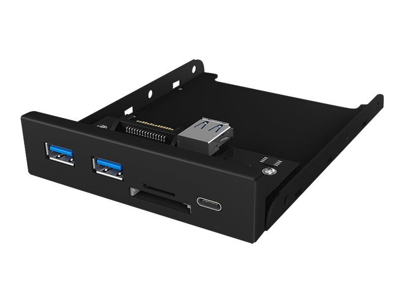 ICY BOX IB-HUB1417-i3 Nero