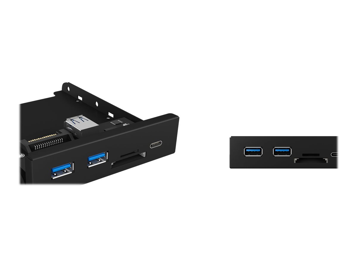 ICY BOX IB-HUB1417-i3 Nero