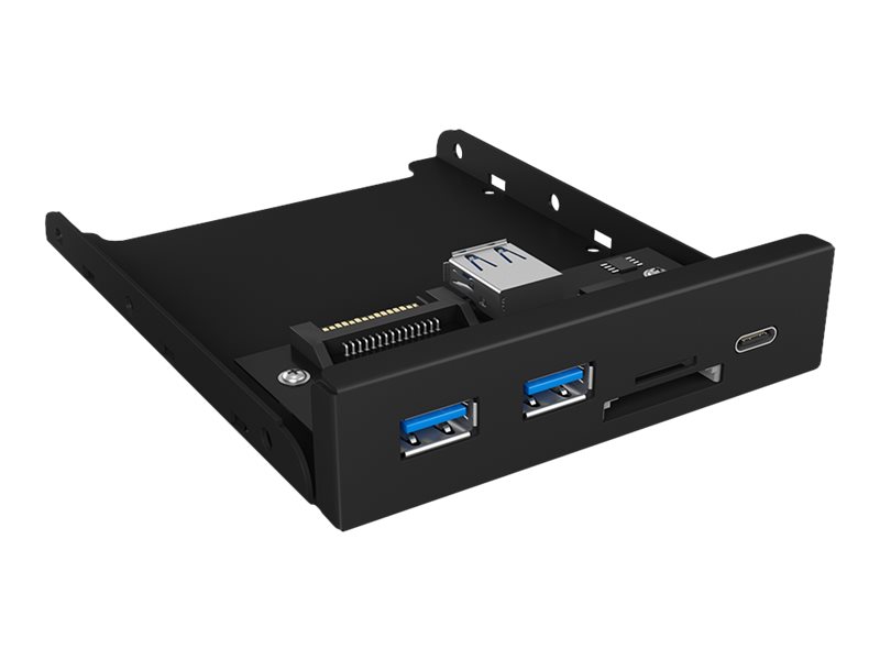 ICY BOX IB-HUB1417-i3 Nero