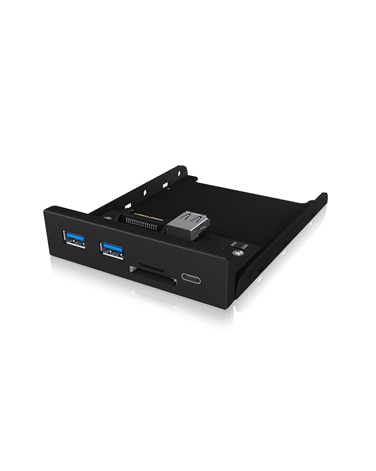 ICY BOX IB-HUB1417-i3 Nero