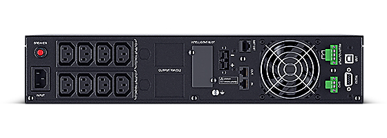 CyberPower OLS1000ERT2UA-B uninterruptible power supply (UPS) Double-conversion (Online) 1 kVA 900 W 8 AC outlet(s)