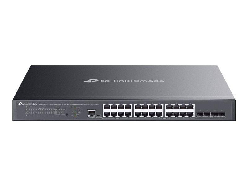 TP-LINK Omada 24-Port Gigabit and 4-Port 10GE