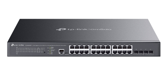 TP-LINK Omada 24-Port Gigabit and 4-Port 10GE