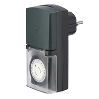 Hama Mini Black, Green Daily timer