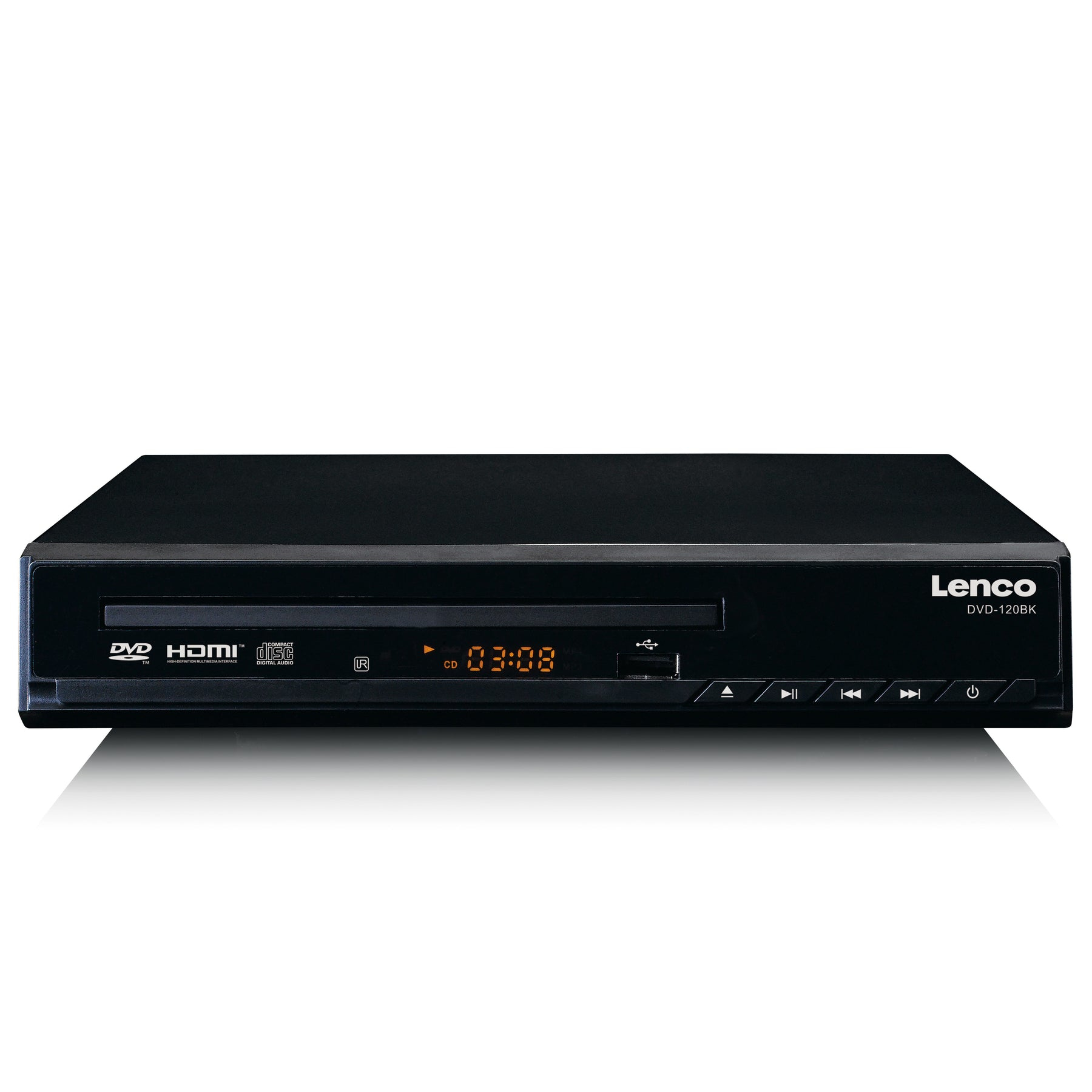Lenco DVD-120BK | Lenco player DVD Black DVD-120