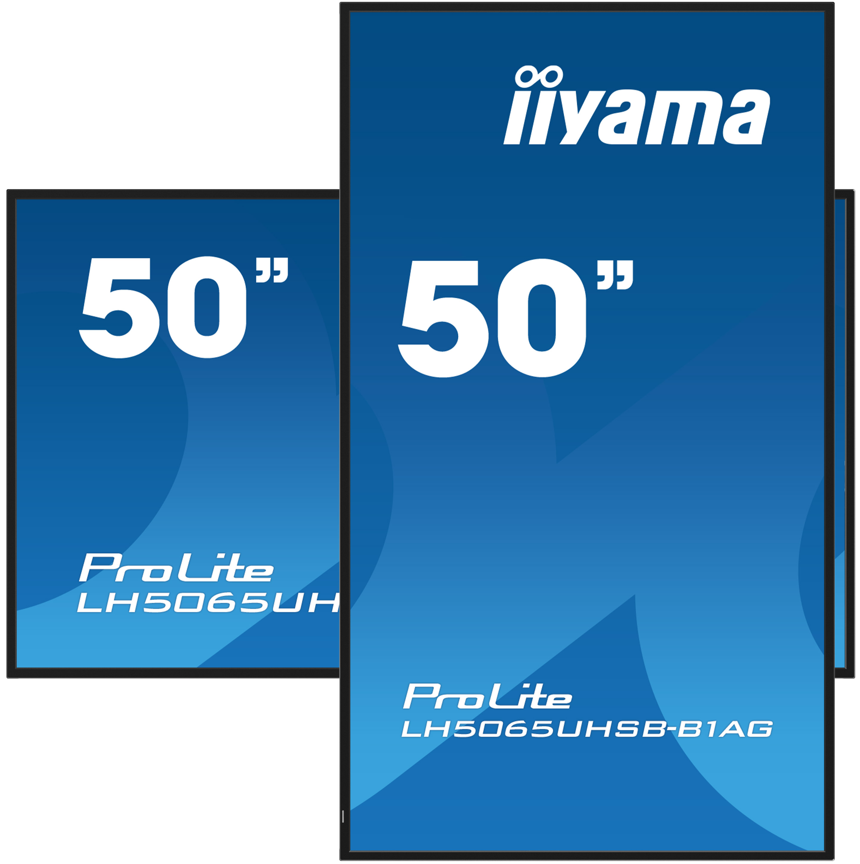 iiyama LH5065UHSB-B1AG visualizzatore di messaggi Pannello piatto per segnaletica digitale 125,7 cm (49.5) LCD Wi-Fi 800 cd/m� 4K Ultra HD Nero Processore integrato Android 11 24/7