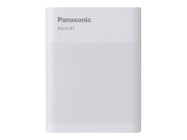 Panasonic ENELOOP BQ-CC87C - Tischladegeraet NiMh Powerbank inkl. 4x AA Mignon - Nickel-Metallhydrid (NiMH)