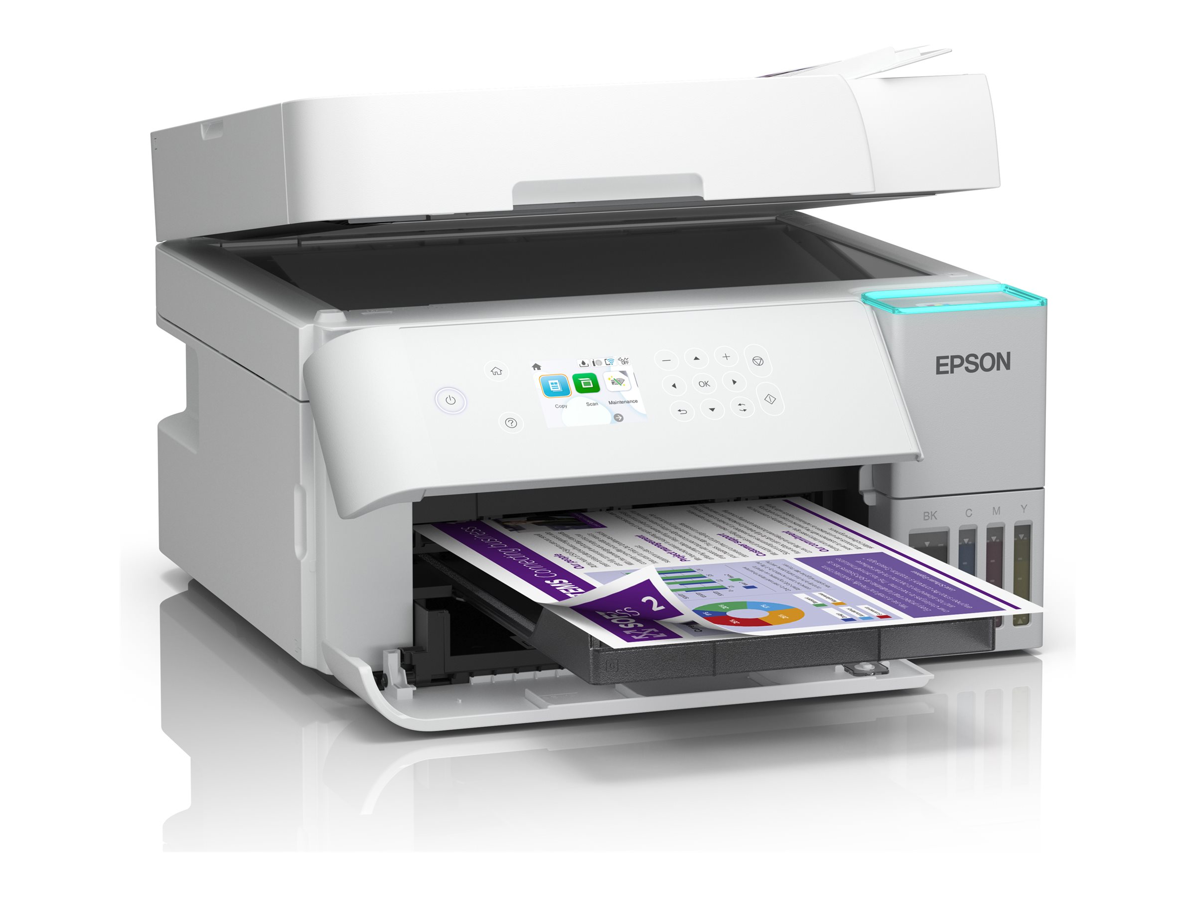 Epson EcoTank ET-3956 - Multifunktionsdrucker - Farbe - Tintenstrahl - ITS - A4/Letter (Medien)