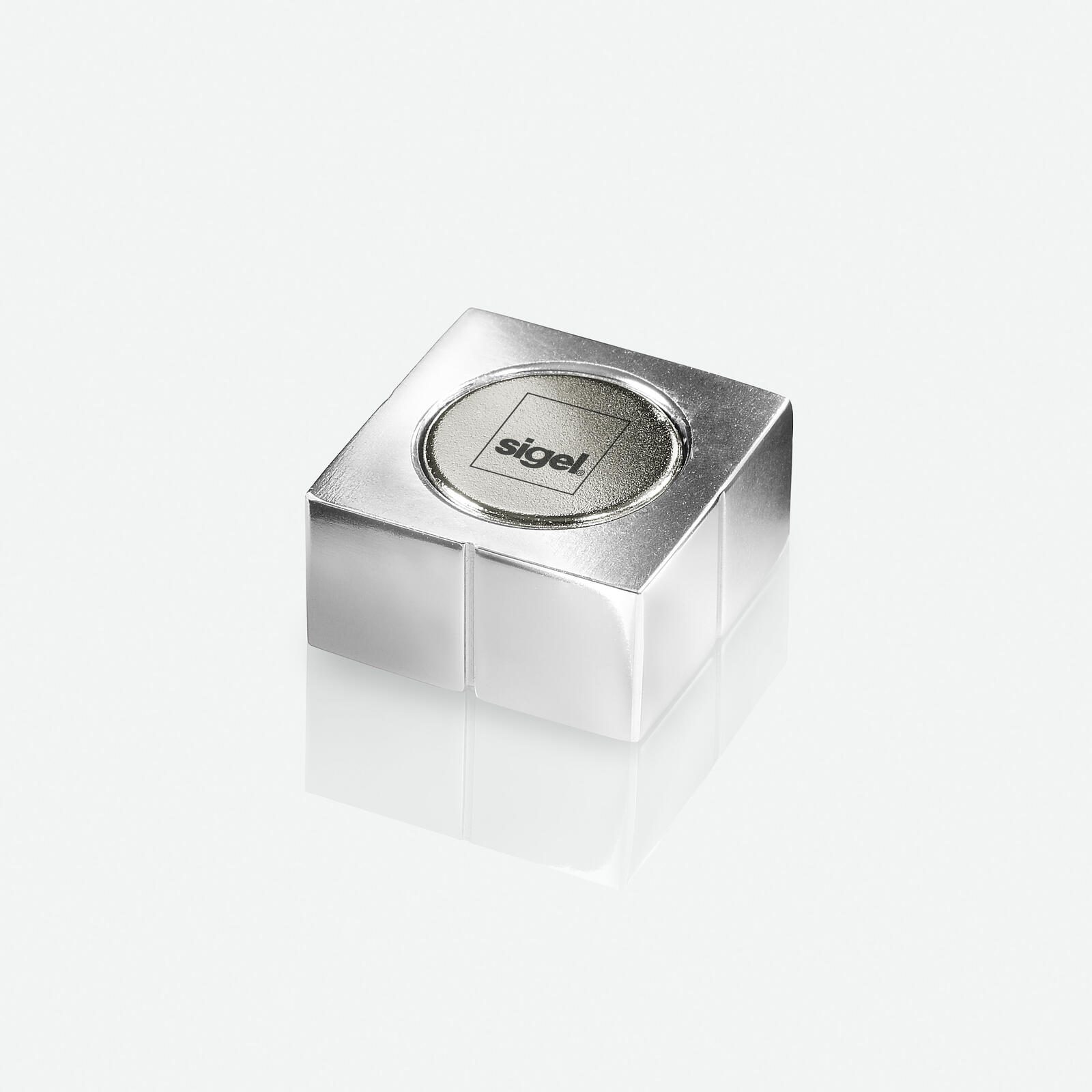 Sigel SuperDym-Magnet C10 ExtraStrong silber 20 x 20 10 mm poliertes