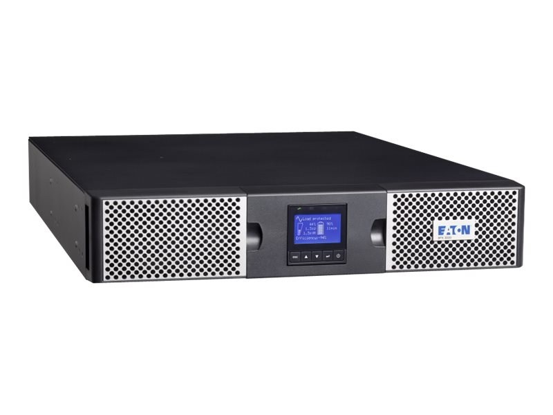 Eaton 9PX Lithium-ion - Netpack - USV (in Rack montierbar/extern) - Wechselstrom 200/208/220/230/240 V - 2400 Watt - 3000 VA - 1-phasig - RS-232, USB, Ethernet 10/100/1000 - Ausgangsanschlsse: 10 - 2U - 48.3 cm (19)