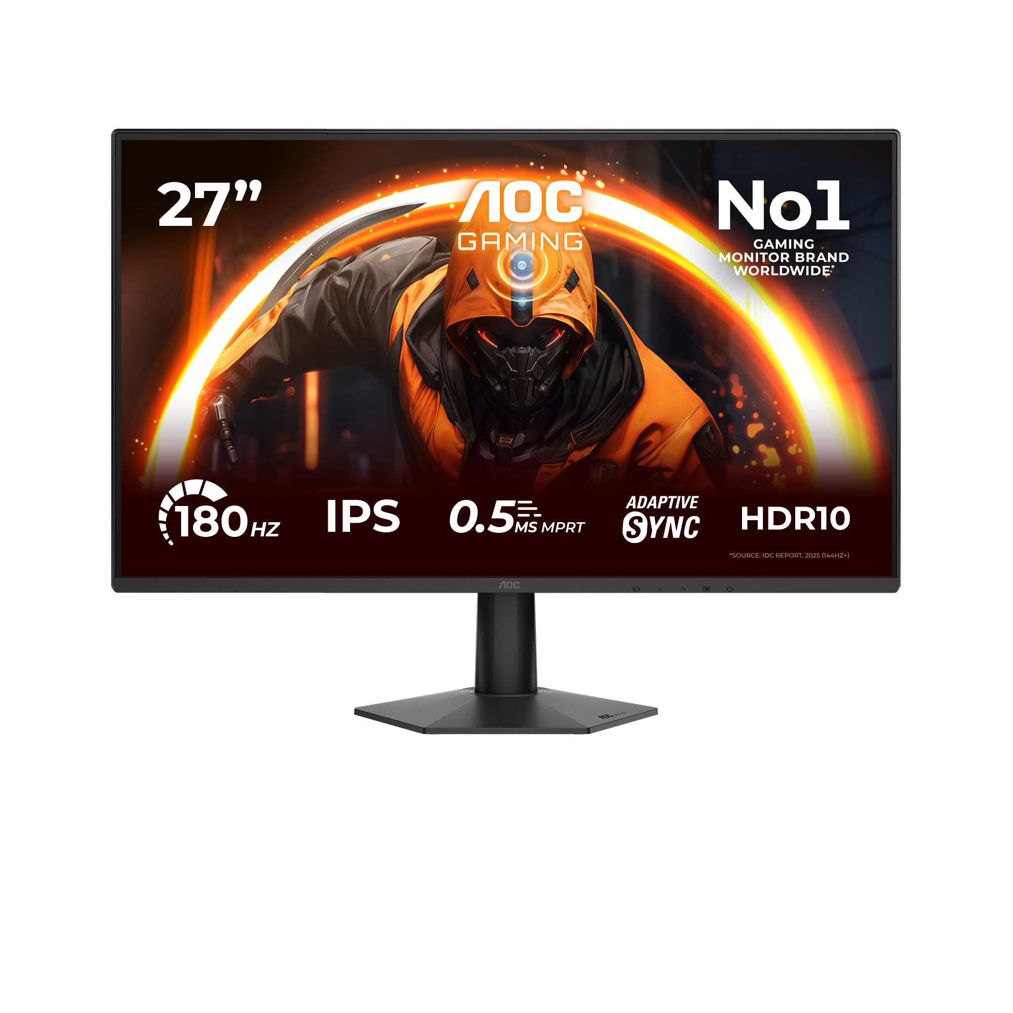 AOC Gaming 27G50F - Monitor a LED - gaming - 27 - Full HD - IPS - Flachbildschirm (TFT/LCD) - 68,6 cm