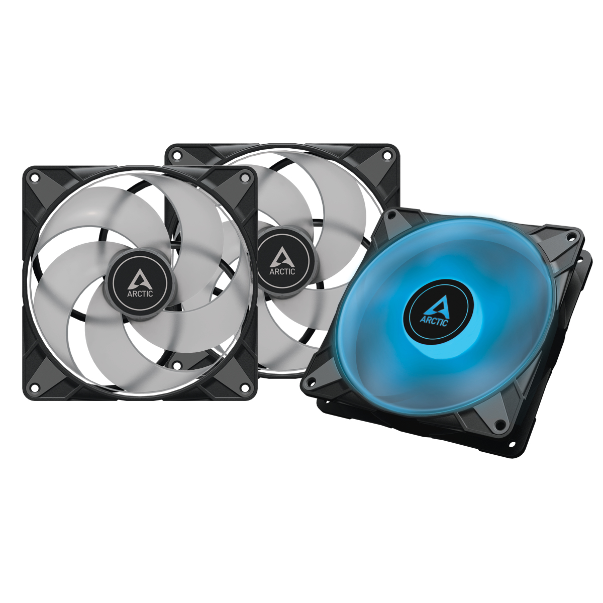 Arctic P14 PWM PST - Value Pack - Geh�usel�fter - 140 mm - Schwarz (Packung mit 3)