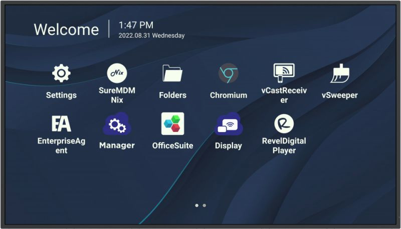 Viewsonic CDE4330 pizarra y accesorios interactivos 109,2 cm (43) 3840 x 2160 Pixeles Pantalla t�ctil Negro USB