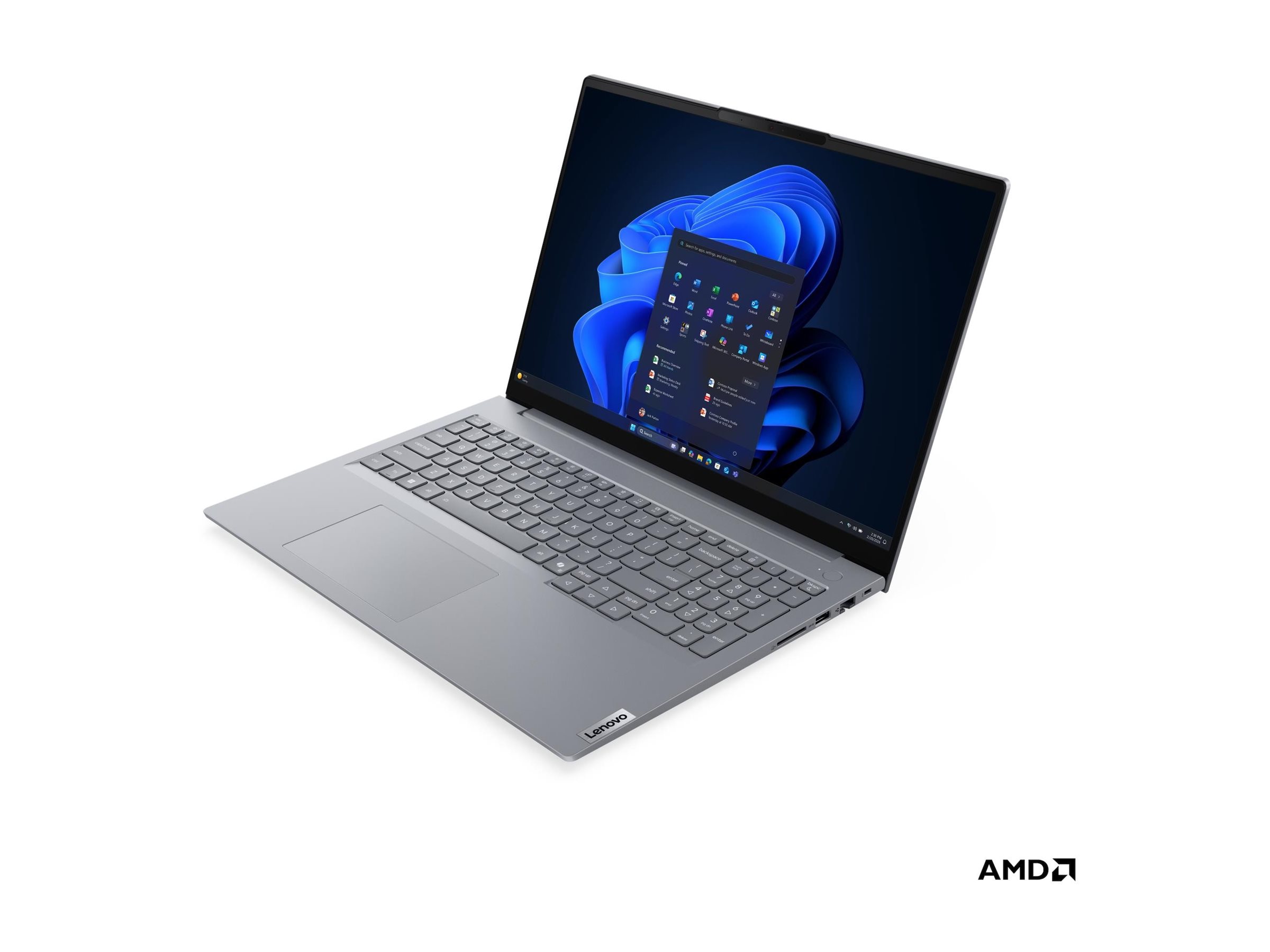 Lenovo ThinkBook 16 G9 AHP 21UT - AMD Ryzen 7 250 / 3.3 GHz - Win 11 Pro - Radeon 780M - 32 GB RAM - 512 GB SSD NVMe - 40.6 cm (16)