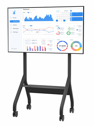 Peerless Rollwagen Trolley mit Ablage f�r Displays bis 279.4cm 110Zoll 136kg VESA