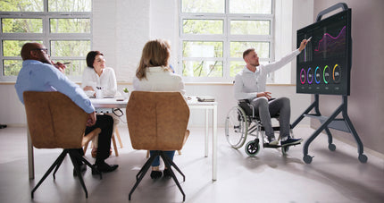 Peerless Rollwagen Trolley mit Ablage f�r Displays bis 279.4cm 110Zoll 136kg VESA