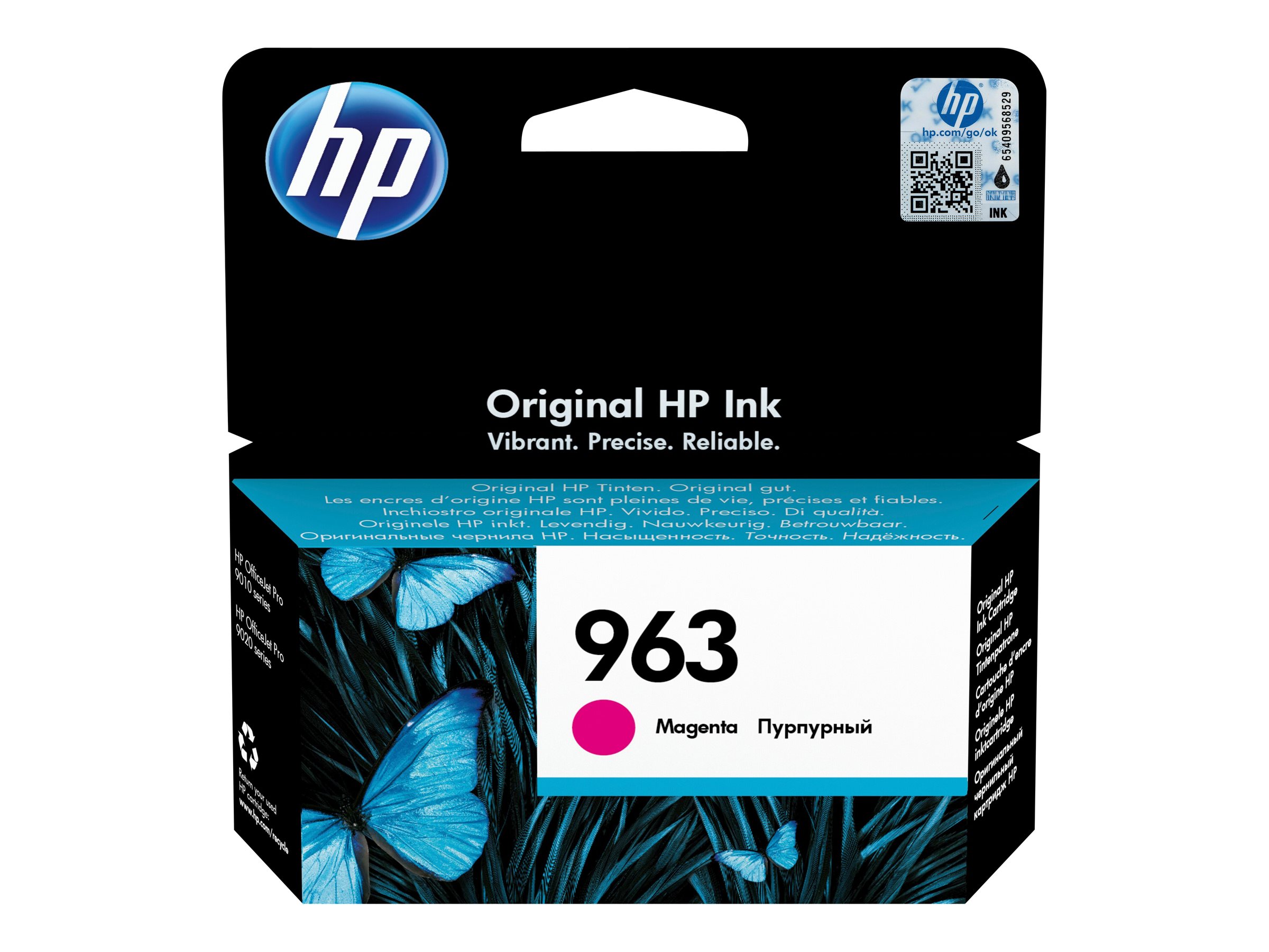 HP 963 Cartouche dencre magenta authentique