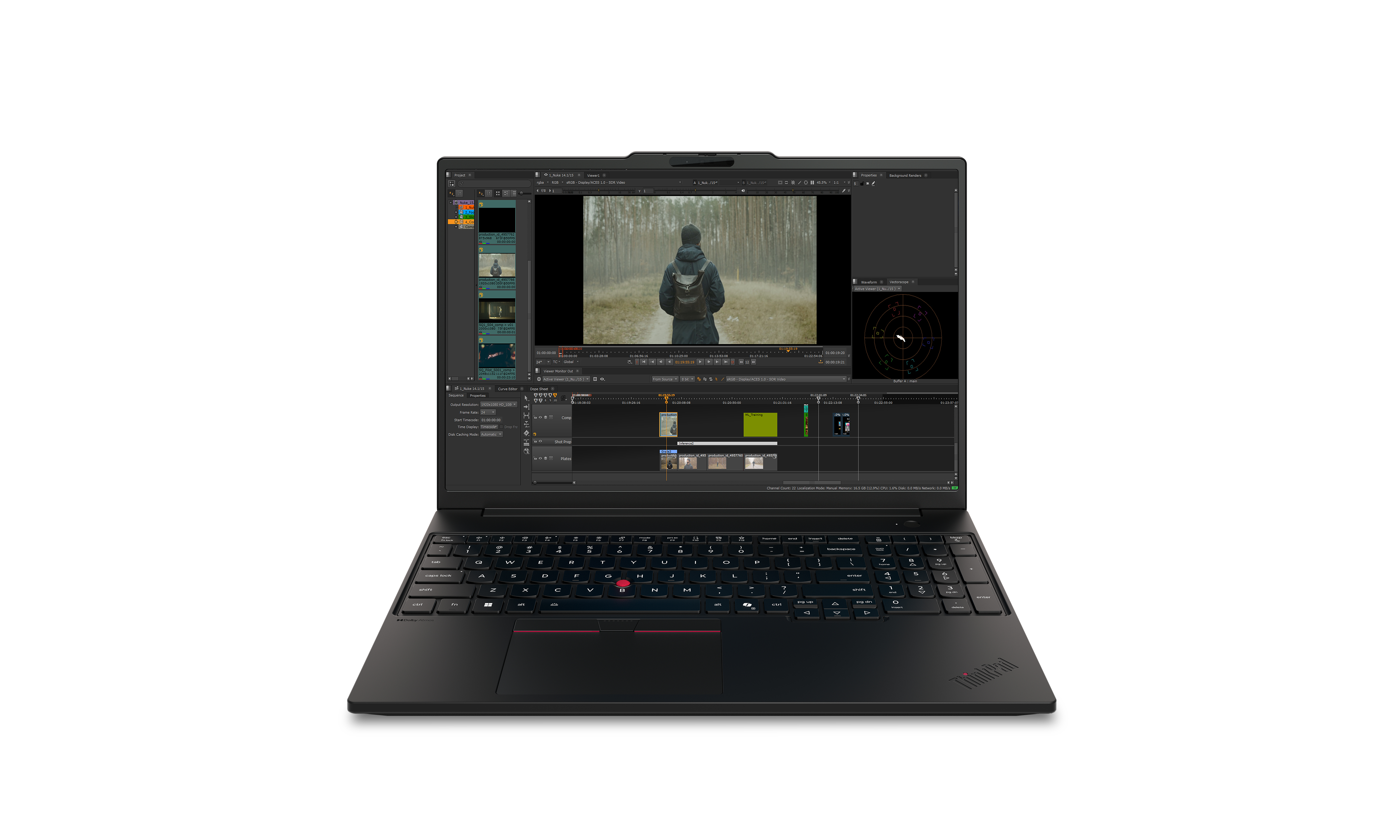 Lenovo ThinkPad P16s Gen 5 21XE - Intel Core Ultra 7 356H - Win 11 Pro - RTX PRO 1000 Blackwell - 64 GB RAM - 1 TB SSD TCG Opal Encryption 2, NVMe - 40.6 cm (16)