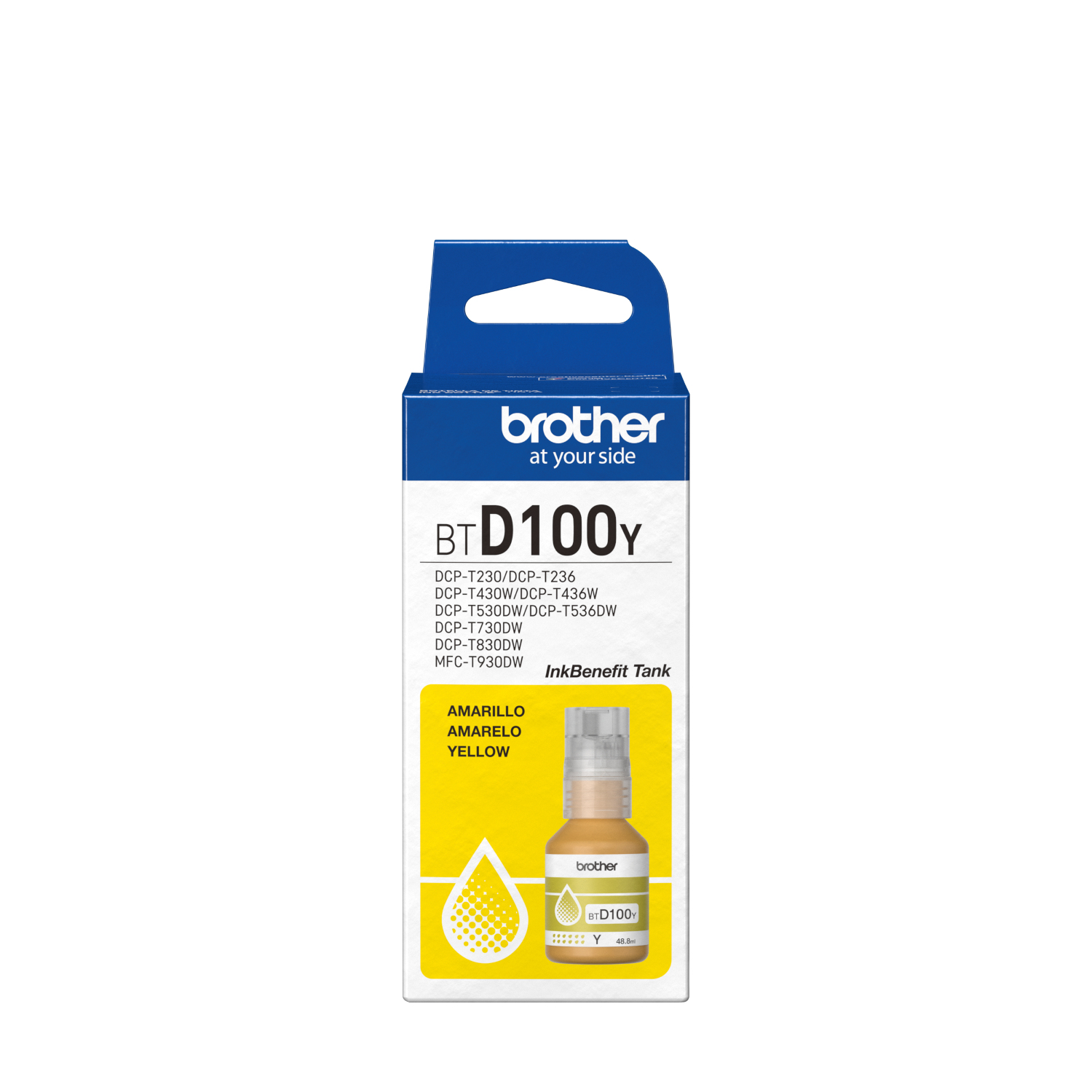 Brother BTD100Y recambio de tinta para impresora Original