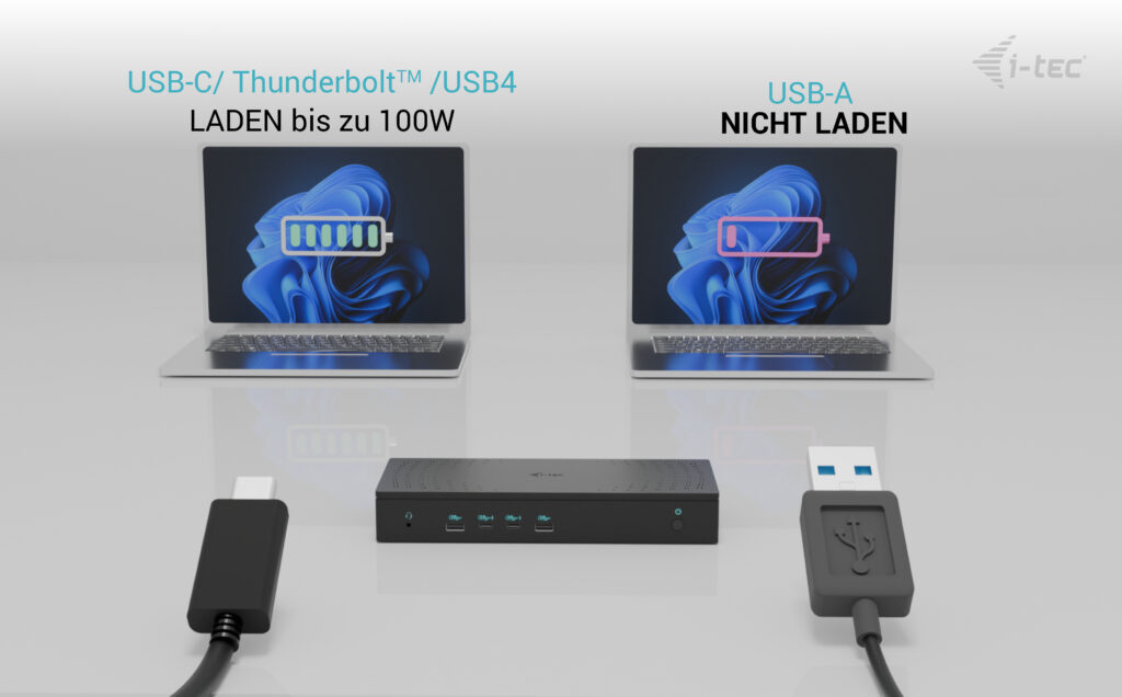 i-tec Universal 5x 4K/60Hz Display Docking Station + Power Delivery 100W