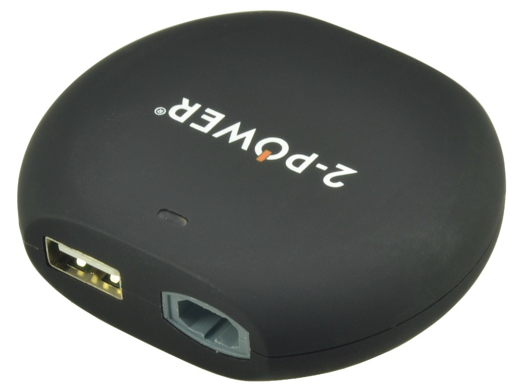 2-Power 12V In-Car Charger 15-20V 90W + 2.1A USB