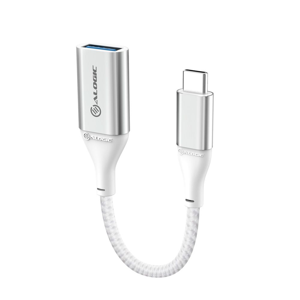 ALOGIC ULCAA-SLV cable USB 0,15 m USB 3.2 Gen 1 (3.1 Gen 1) USB C USB A Plata