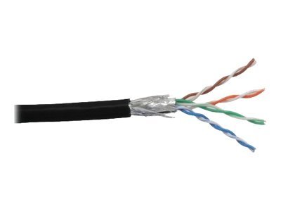 InLine 72099S cable de red Negro 100 m Cat5e SF/UTP (S-FTP)