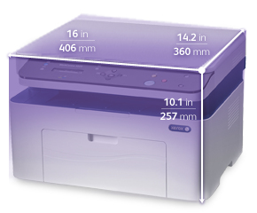 Xerox WorkCentre 3025/BI - Laser - Monodruck - 600 x 600 DPI - Monokopie - A4 - Blau - Wei�
