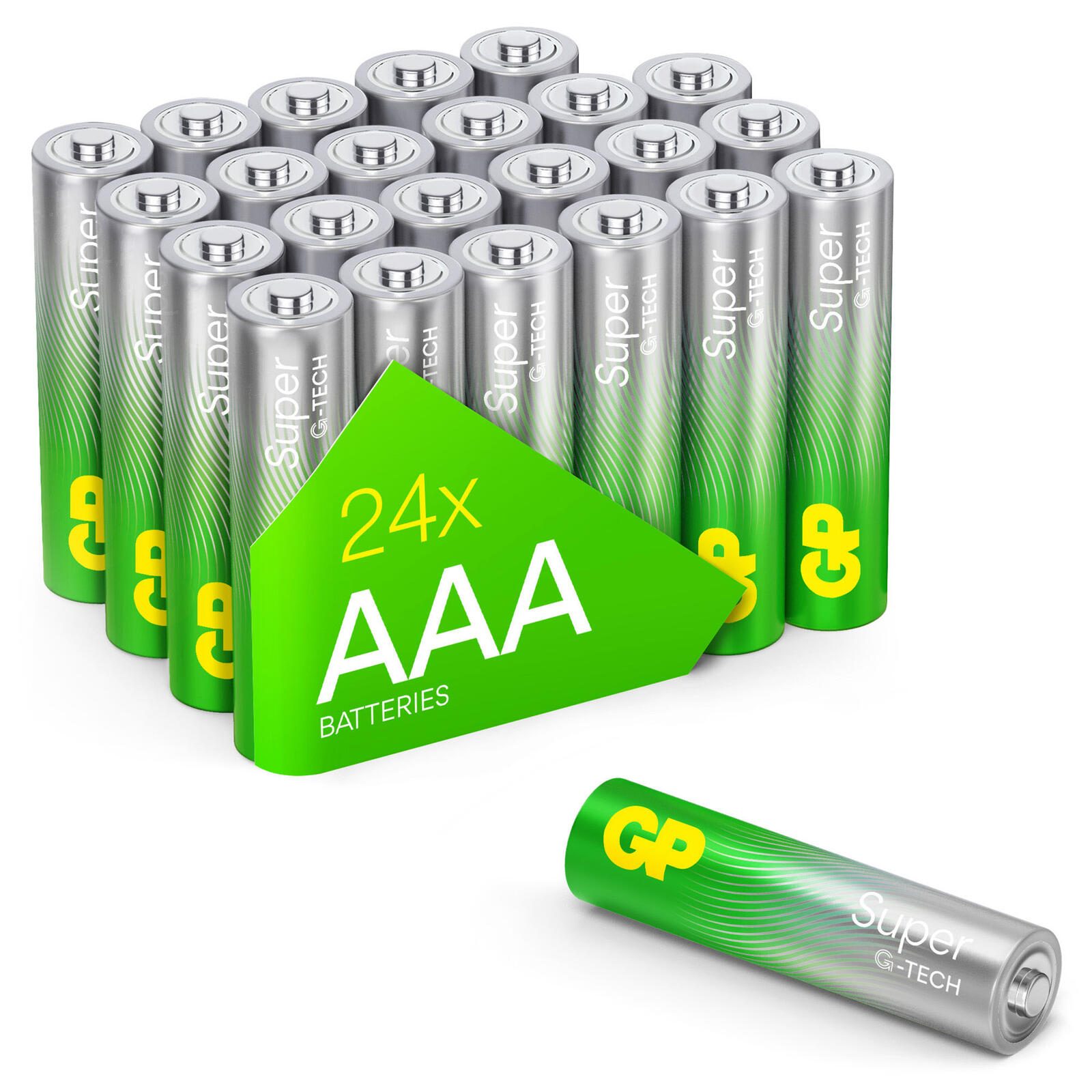 GP Battery Super GP24AETA21-2GPAB24 Micro AAA -Batterie Alkali-Mangan 1.5 V 24 St.