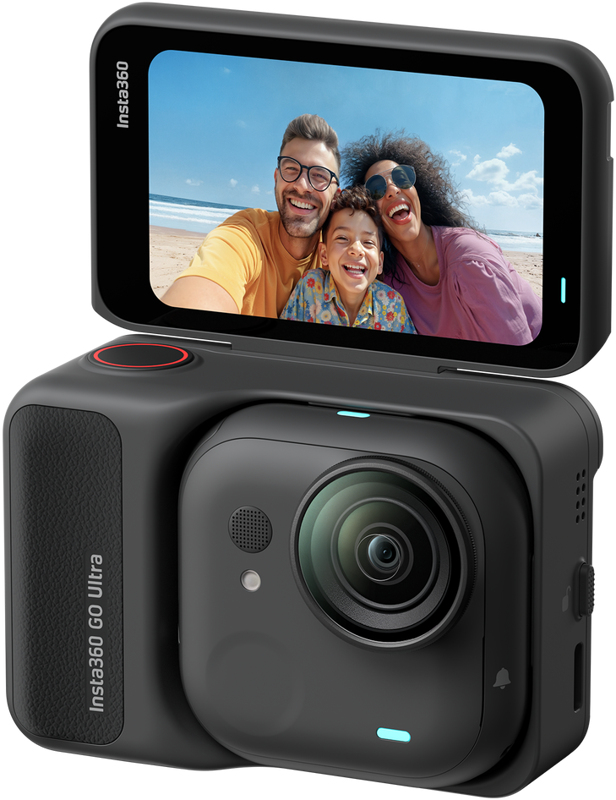 Insta360 GO Ultra Standard Black cam�ra pour sports daction 4K Ultra HD 25,4 / 1,28 mm (1 / 1.28) Wifi 109 g