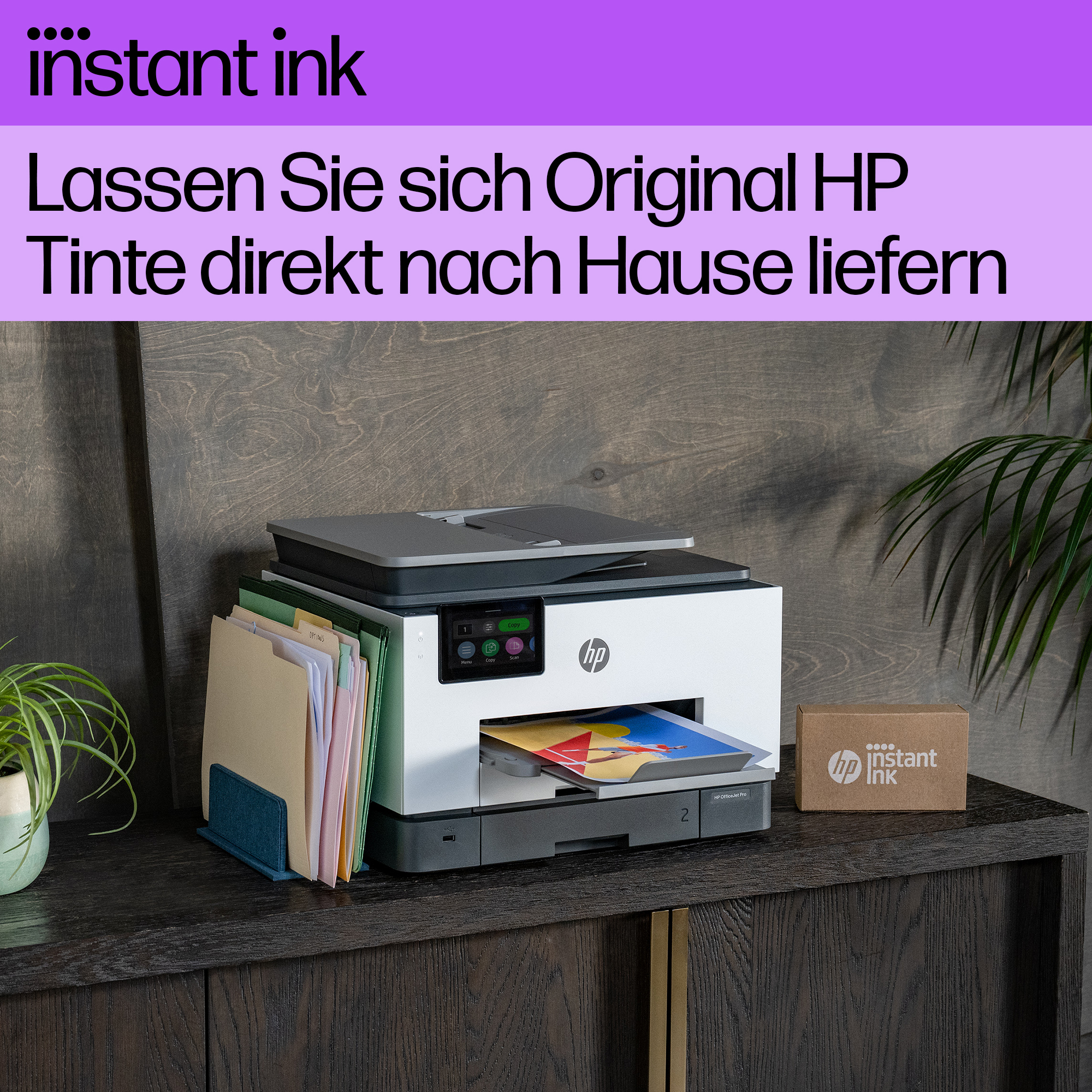 HP OfficeJet Pro Par 9132e Sans fil All-in-One Couleur Imprimante, Instant Ink; Impression recto-verso