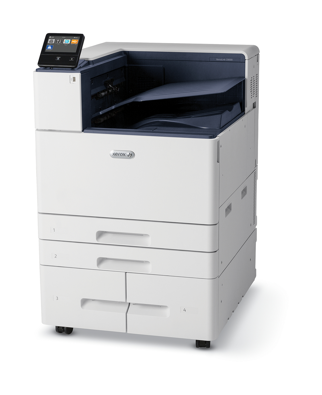Xerox VersaLink C8000V/DT - Drucker - Farbe - Duplex - Laser - A3 - 1200 x 2400 dpi - bis zu 45 Seiten/Min. (einfarbig)/