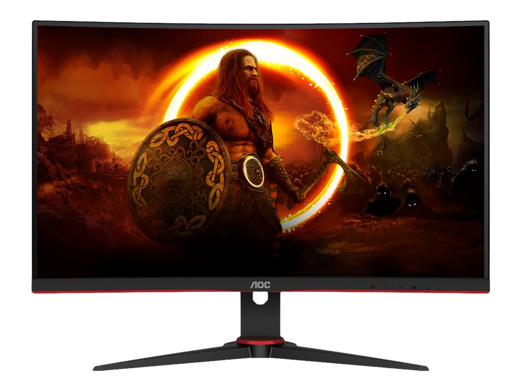 AOC Gaming C27G2E/BK - LED-Monitor - Gaming - gebogen - 68.6 cm (27)