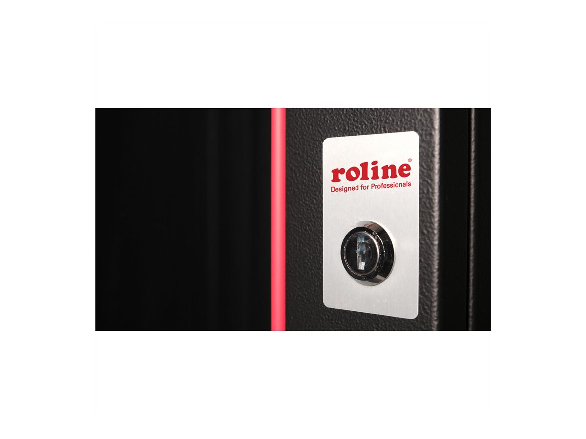 ROLINE 26.21.0174 rack 12U Da parete Nero