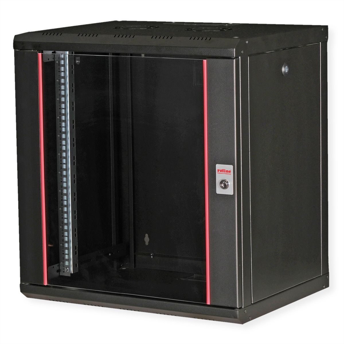 ROLINE 26.21.0174 rack 12U Da parete Nero