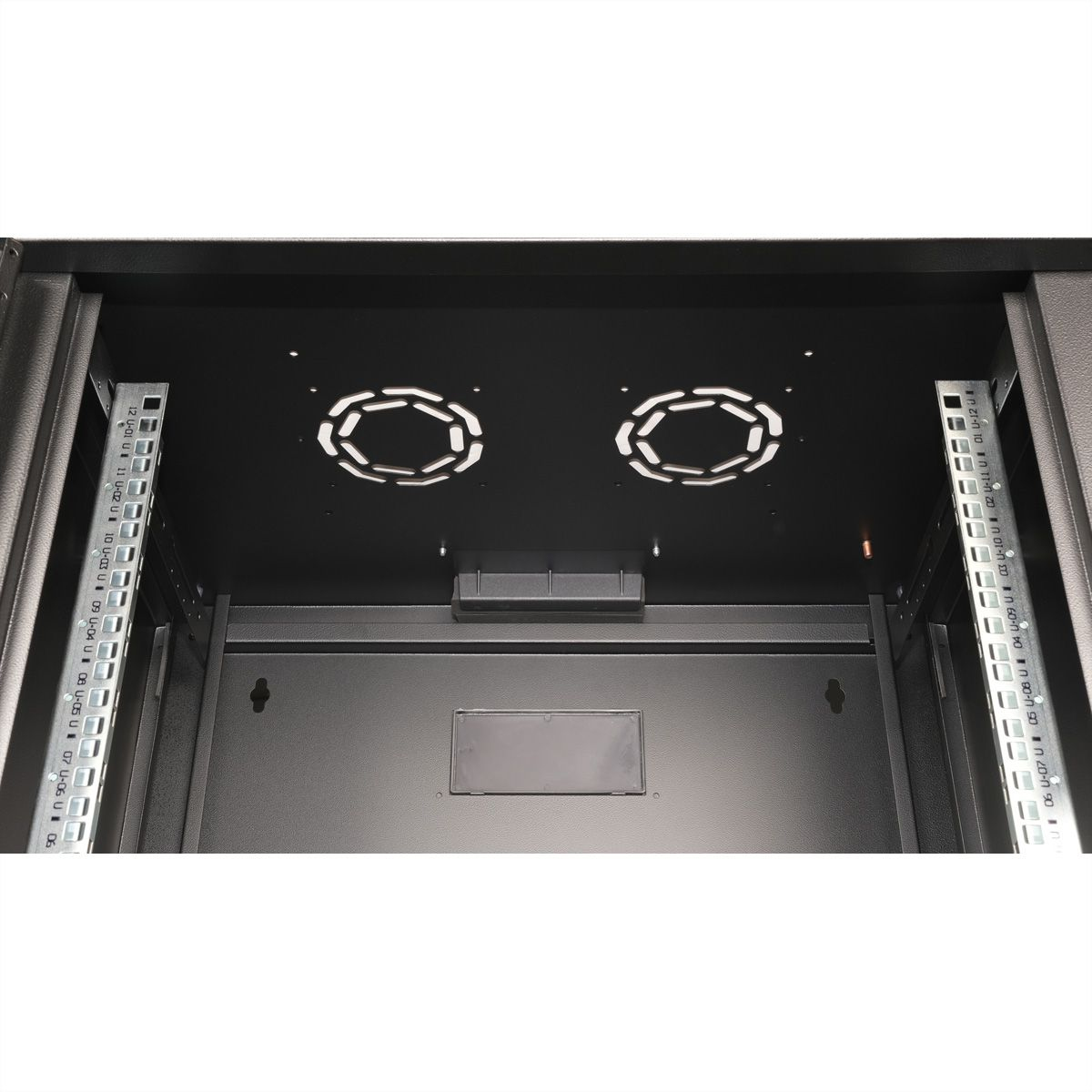 ROLINE 26.21.0174 rack 12U Da parete Nero